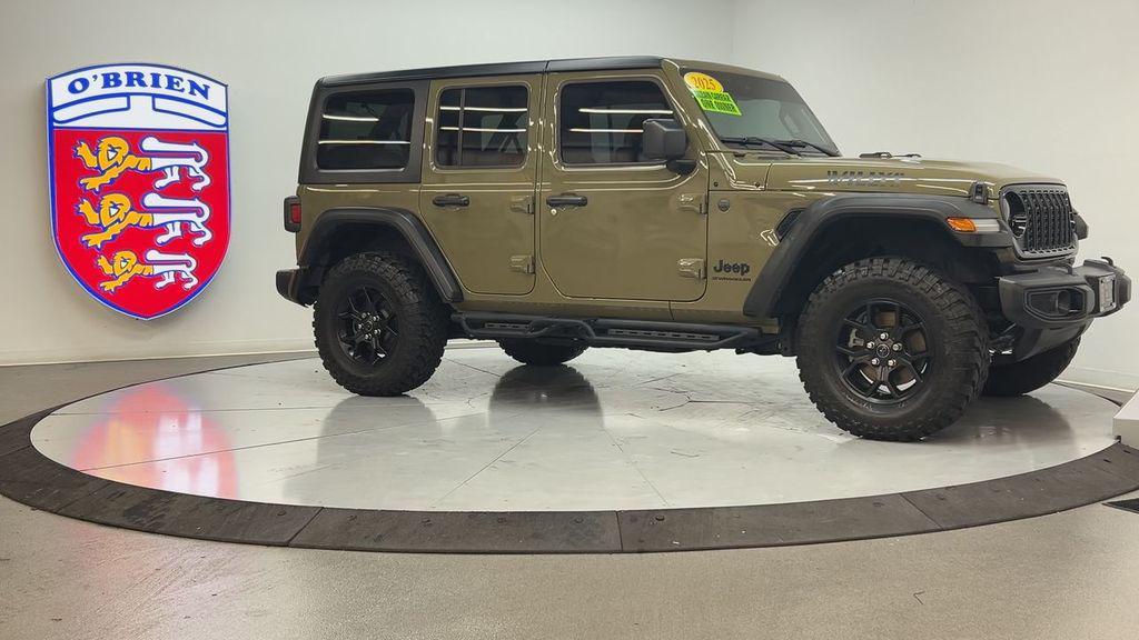 used 2025 Jeep Wrangler car, priced at $38,800