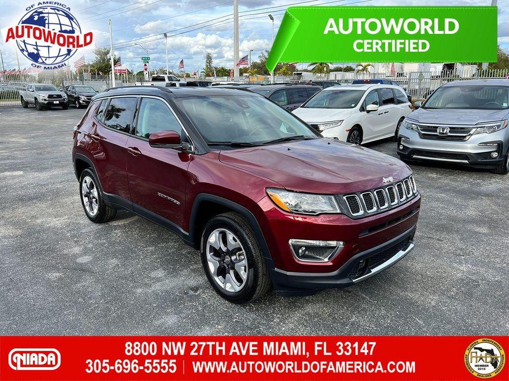 used 2021 Jeep Compass car, priced at $18,950