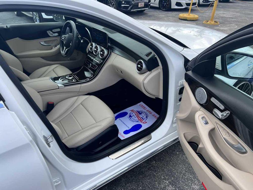 used 2021 Mercedes-Benz C-Class car, priced at $21,950