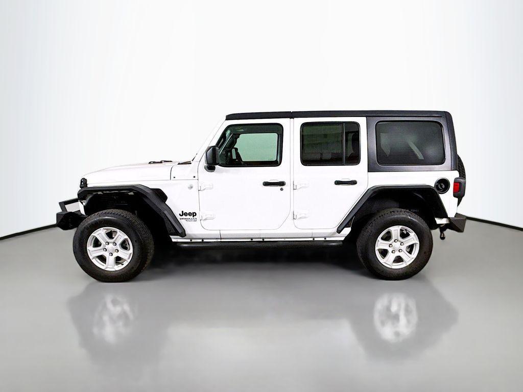used 2021 Jeep Wrangler Unlimited car, priced at $31,900