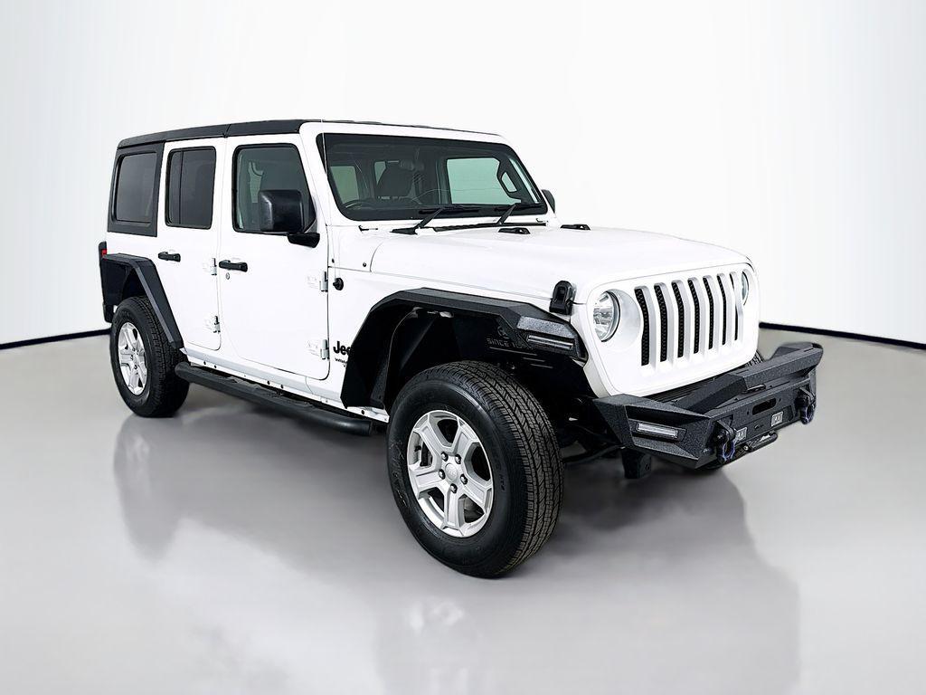 used 2021 Jeep Wrangler Unlimited car, priced at $31,900