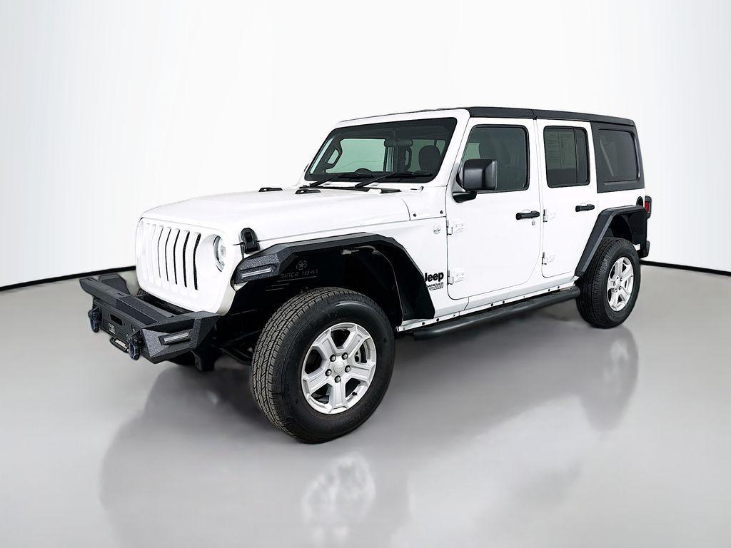used 2021 Jeep Wrangler Unlimited car, priced at $31,900
