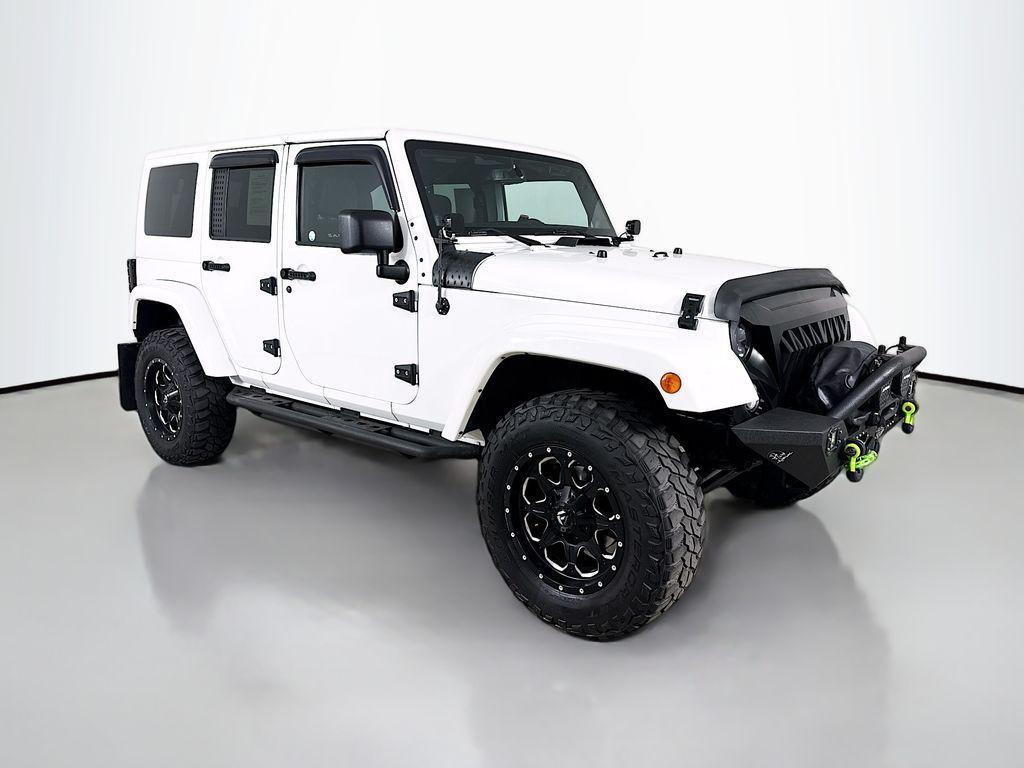 used 2014 Jeep Wrangler Unlimited car, priced at $19,999