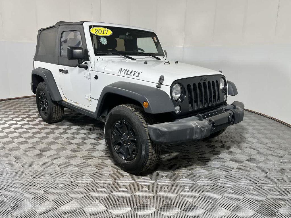 used 2017 Jeep Wrangler car, priced at $14,744
