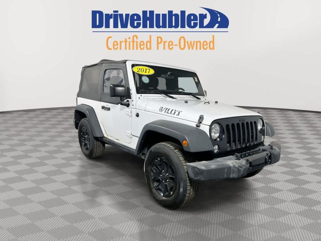 used 2017 Jeep Wrangler car, priced at $17,995