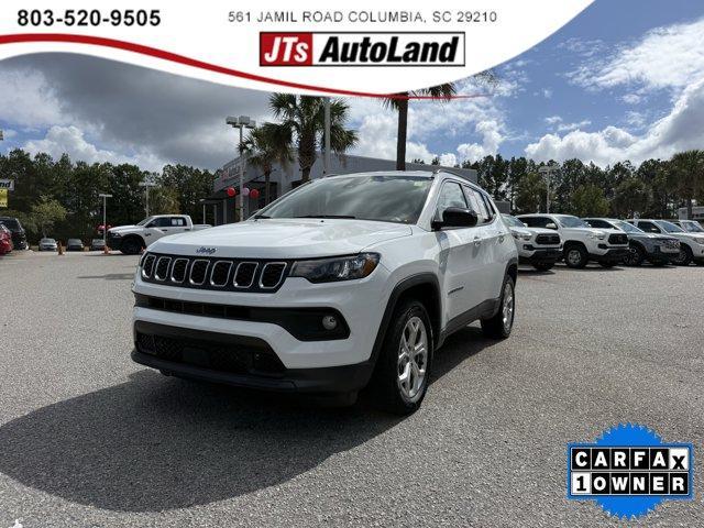 used 2024 Jeep Compass car, priced at $18,390