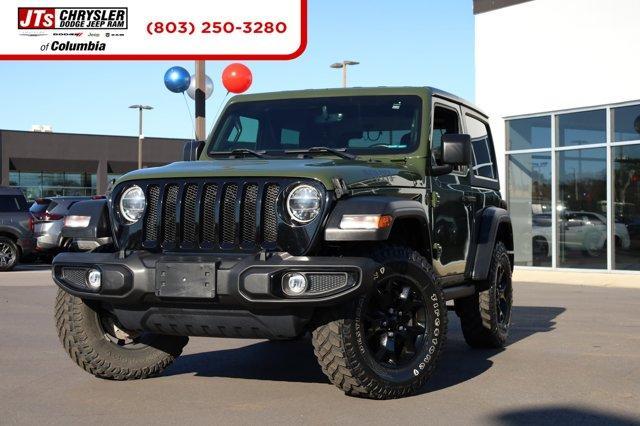 used 2021 Jeep Wrangler car, priced at $26,990