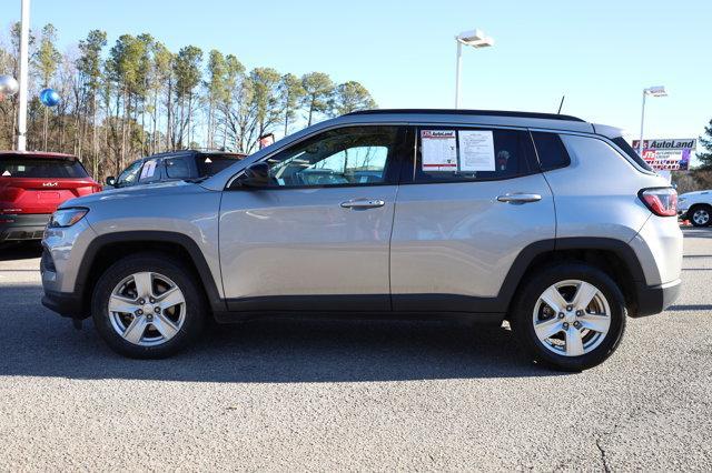 used 2022 Jeep Compass car, priced at $15,990