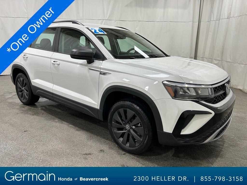 used 2024 Volkswagen Taos car, priced at $17,498