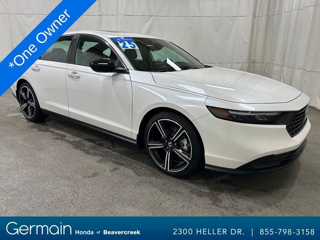 used 2025 Honda Accord Hybrid car, priced at $31,996