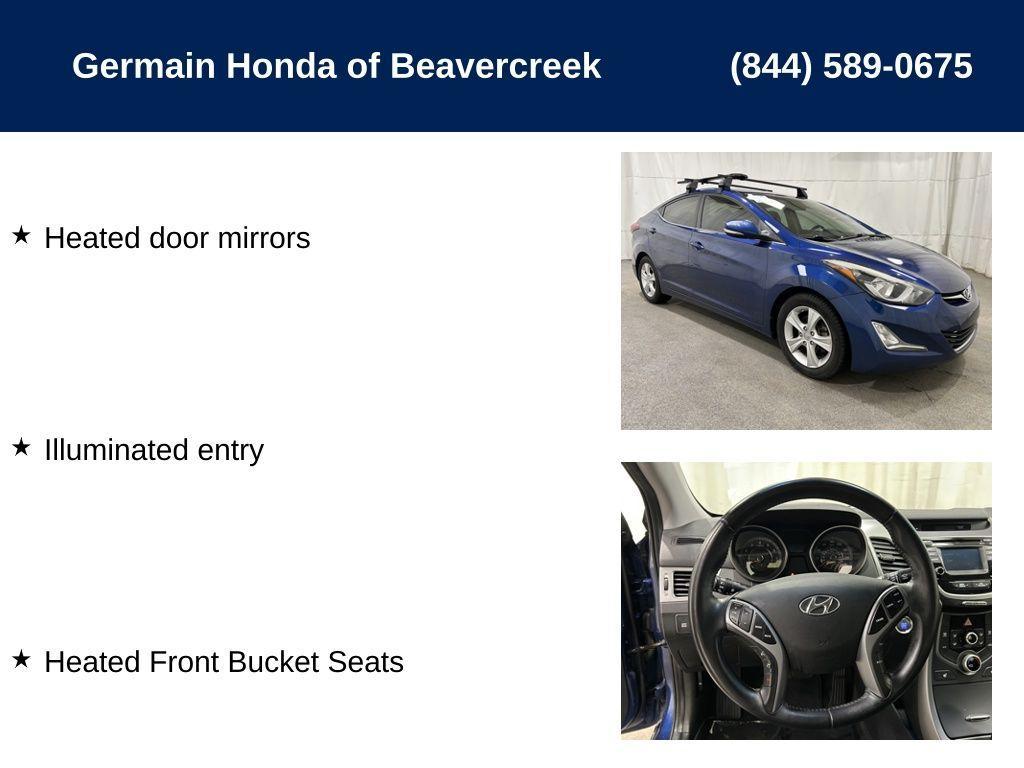 used 2016 Hyundai Elantra car, priced at $8,730