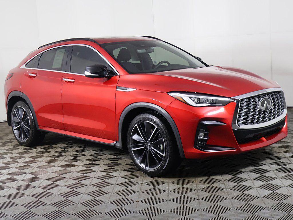 used 2023 INFINITI QX55 car, priced at $27,799