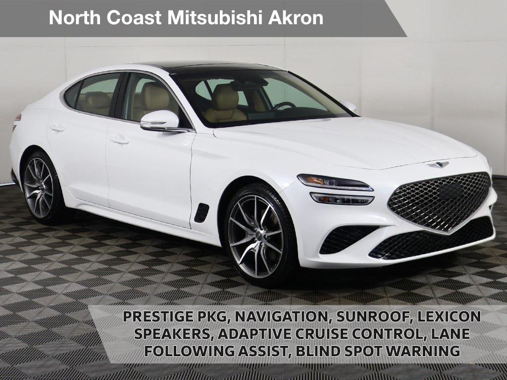 used 2022 Genesis G70 car, priced at $26,560