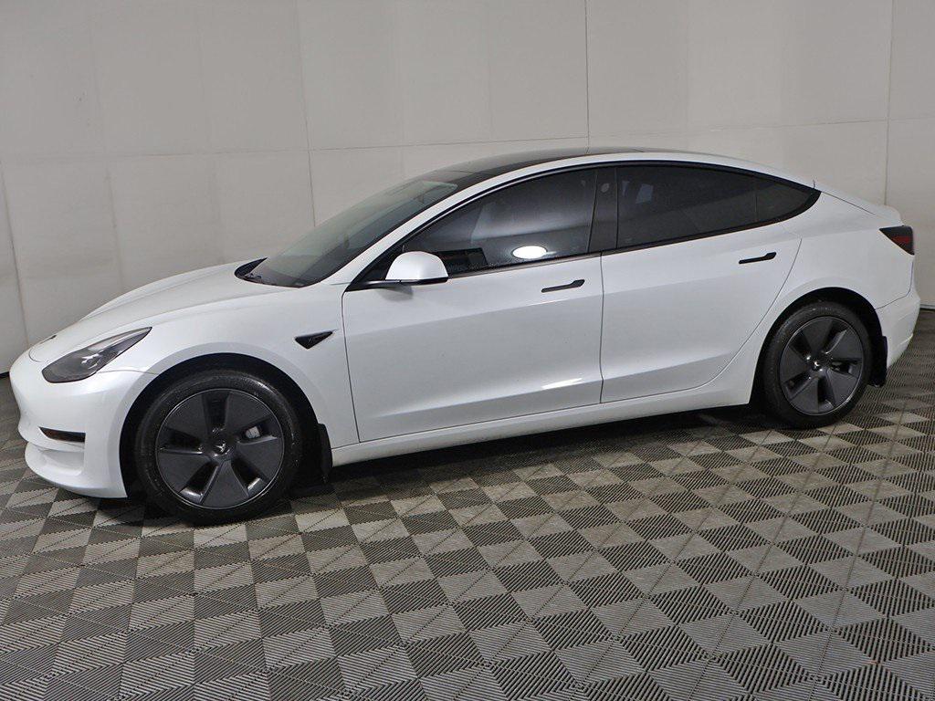 used 2023 Tesla Model 3 car, priced at $21,999