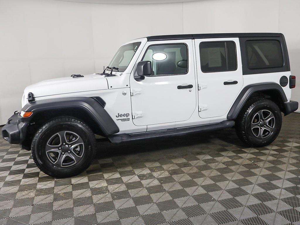 used 2019 Jeep Wrangler Unlimited car, priced at $20,499