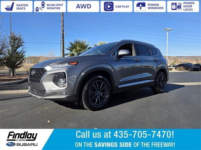 used 2019 Hyundai Santa Fe car, priced at $16,990