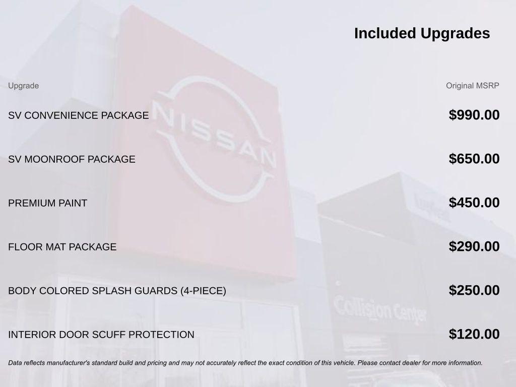 new 2026 Nissan Sentra car, priced at $25,613