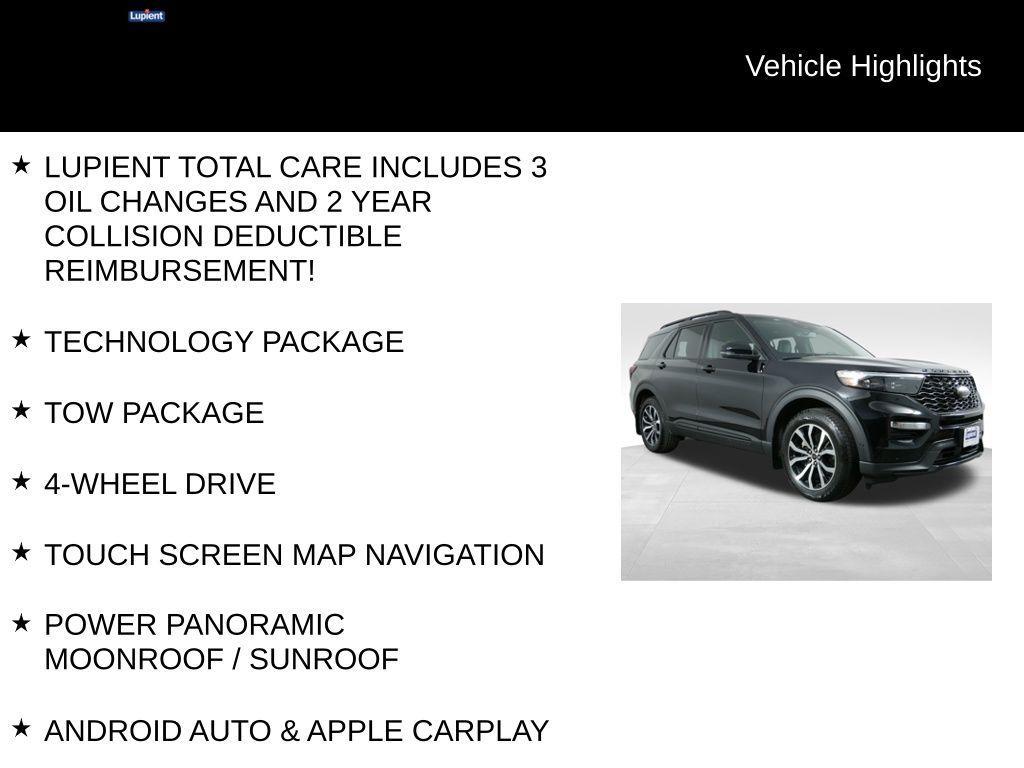 used 2020 Ford Explorer car, priced at $25,662