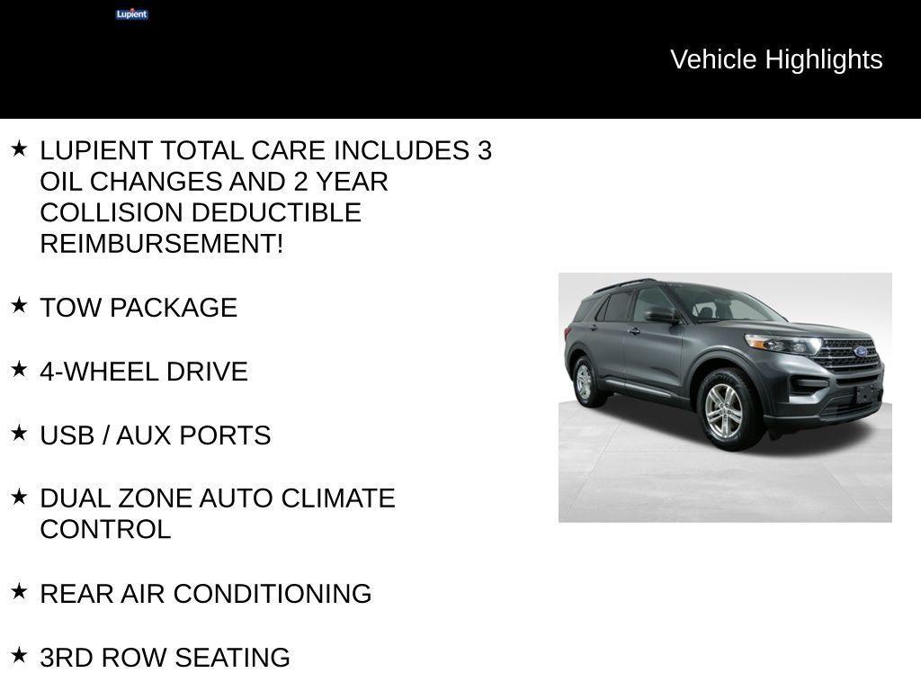 used 2020 Ford Explorer car, priced at $22,371
