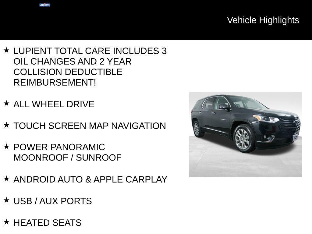 used 2018 Chevrolet Traverse car, priced at $26,345