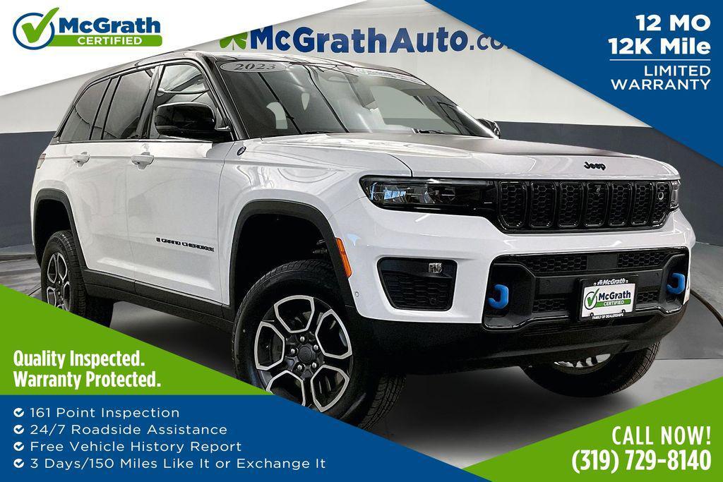 used 2023 Jeep Grand Cherokee 4xe car, priced at $28,750