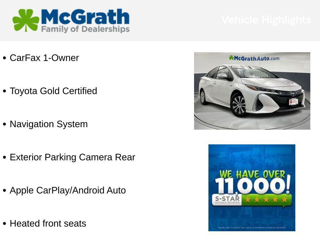 used 2021 Toyota Prius Prime car, priced at $21,195