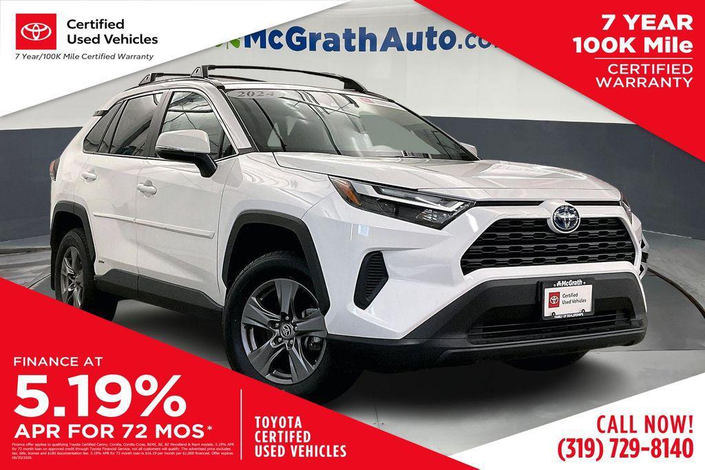 used 2024 Toyota RAV4 Hybrid car, priced at $31,847