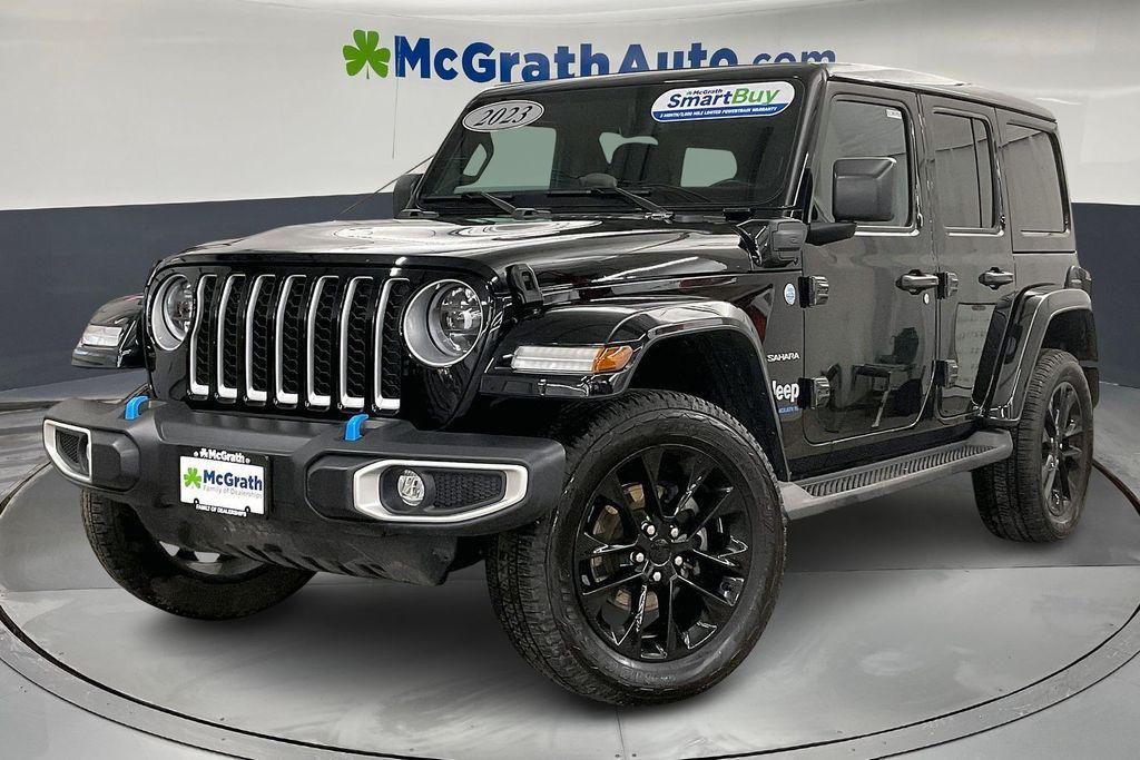 used 2023 Jeep Wrangler 4xe car, priced at $28,358