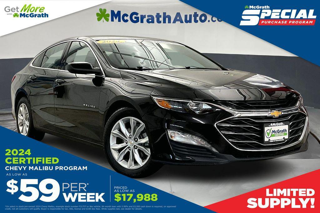 used 2024 Chevrolet Malibu car, priced at $18,980
