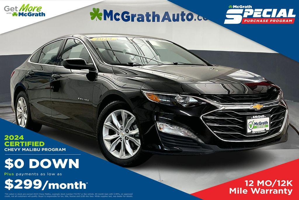used 2024 Chevrolet Malibu car, priced at $18,500