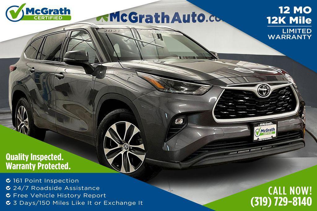2021 Gray Toyota Highlander