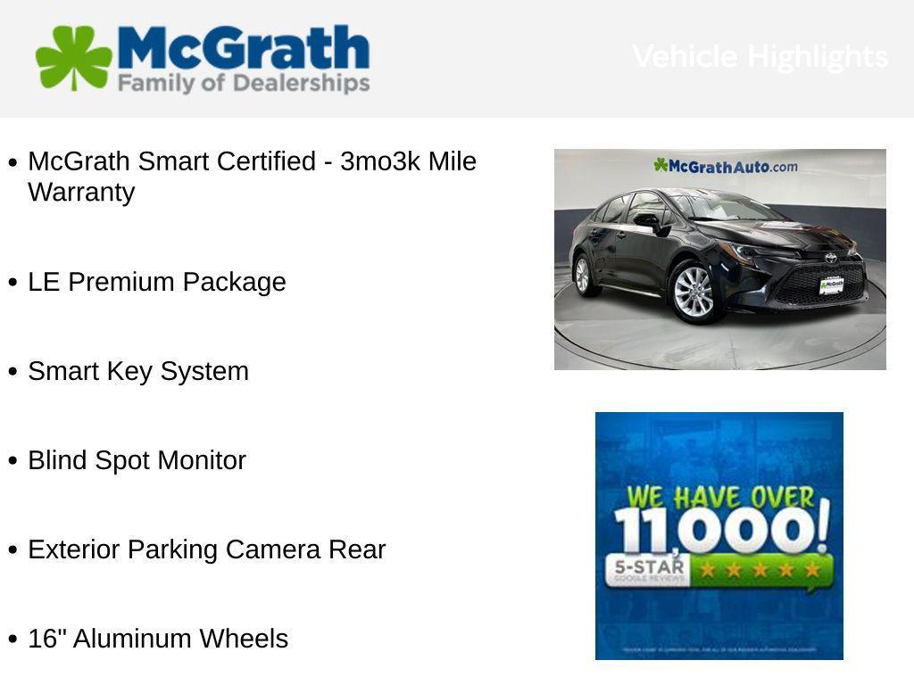 used 2020 Toyota Corolla car, priced at $18,233