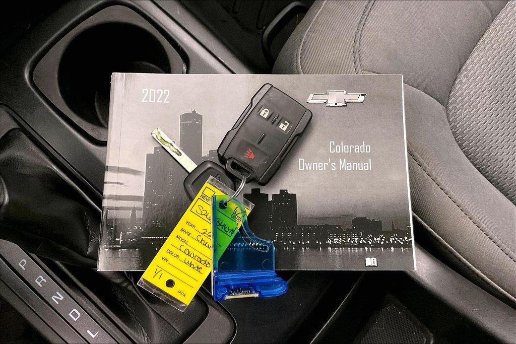 used 2022 Chevrolet Colorado car, priced at $18,857