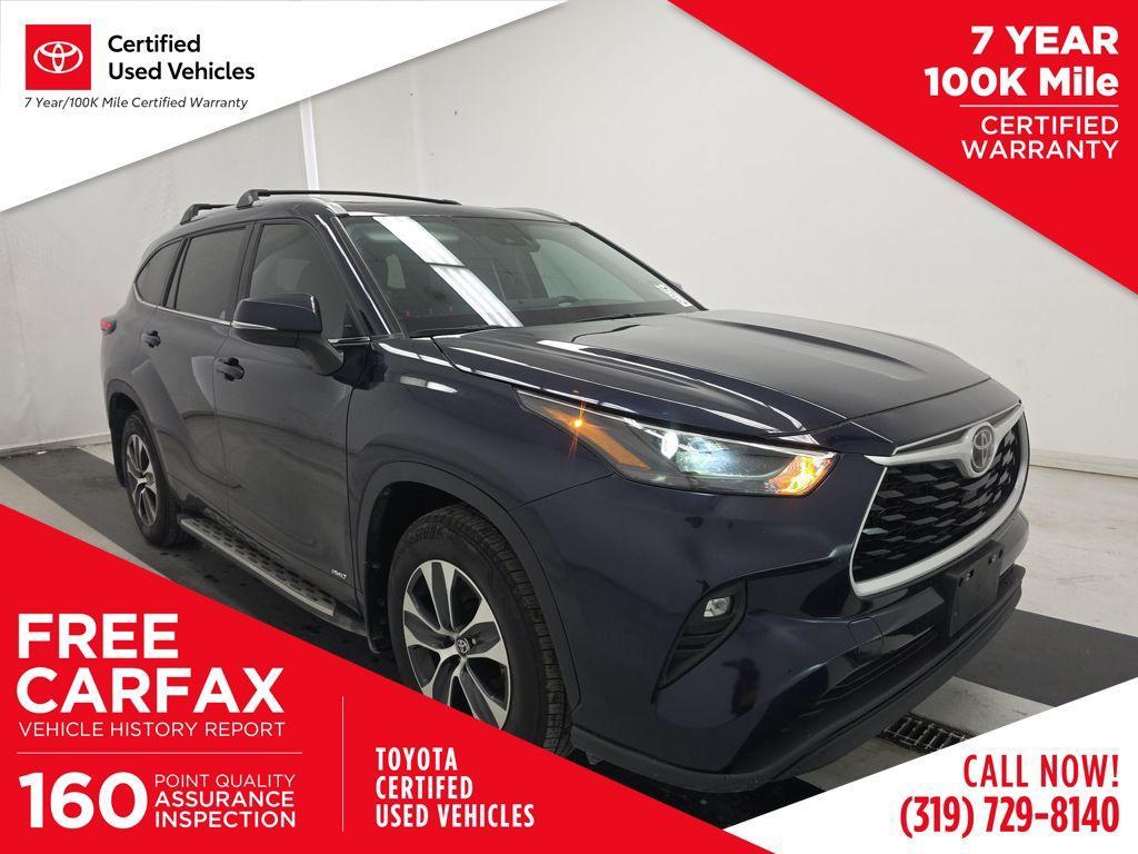 used 2025 Toyota Highlander Hybrid car, priced at $52,875