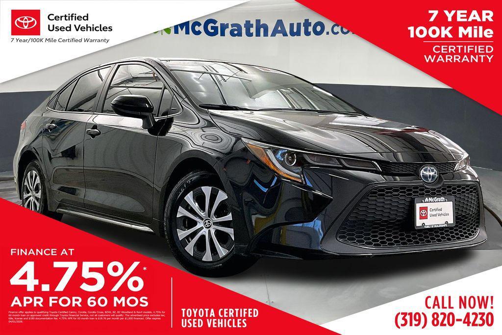 used 2022 Toyota Corolla Hybrid car, priced at $19,617