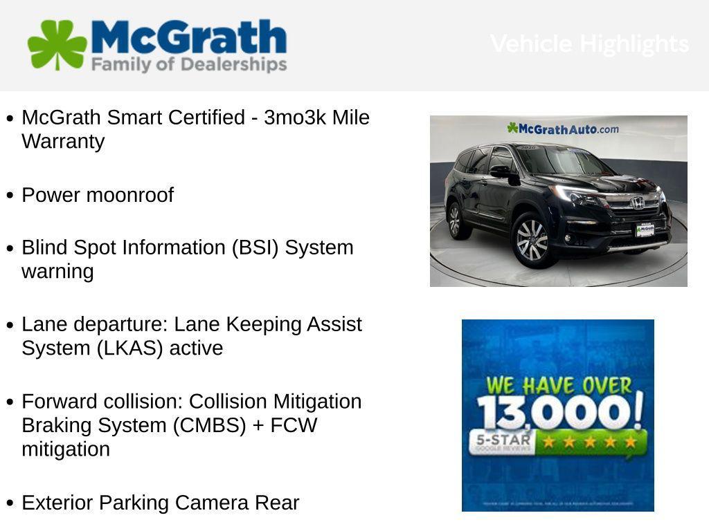 used 2020 Honda Pilot car, priced at $26,780