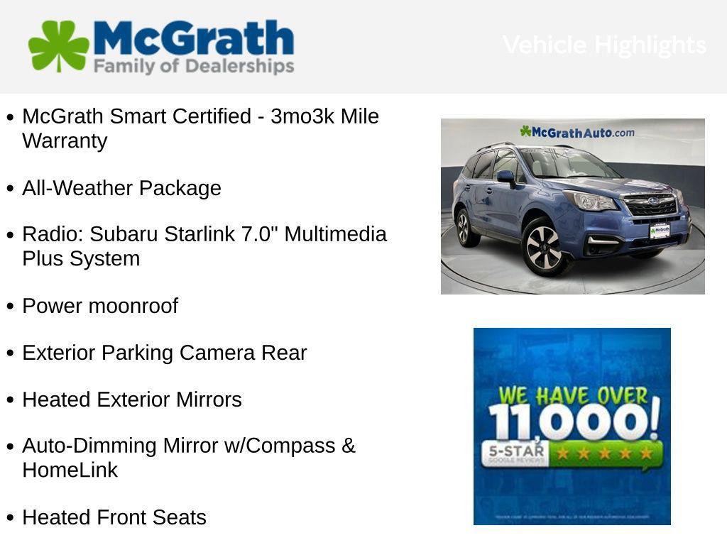 used 2017 Subaru Forester car, priced at $19,338