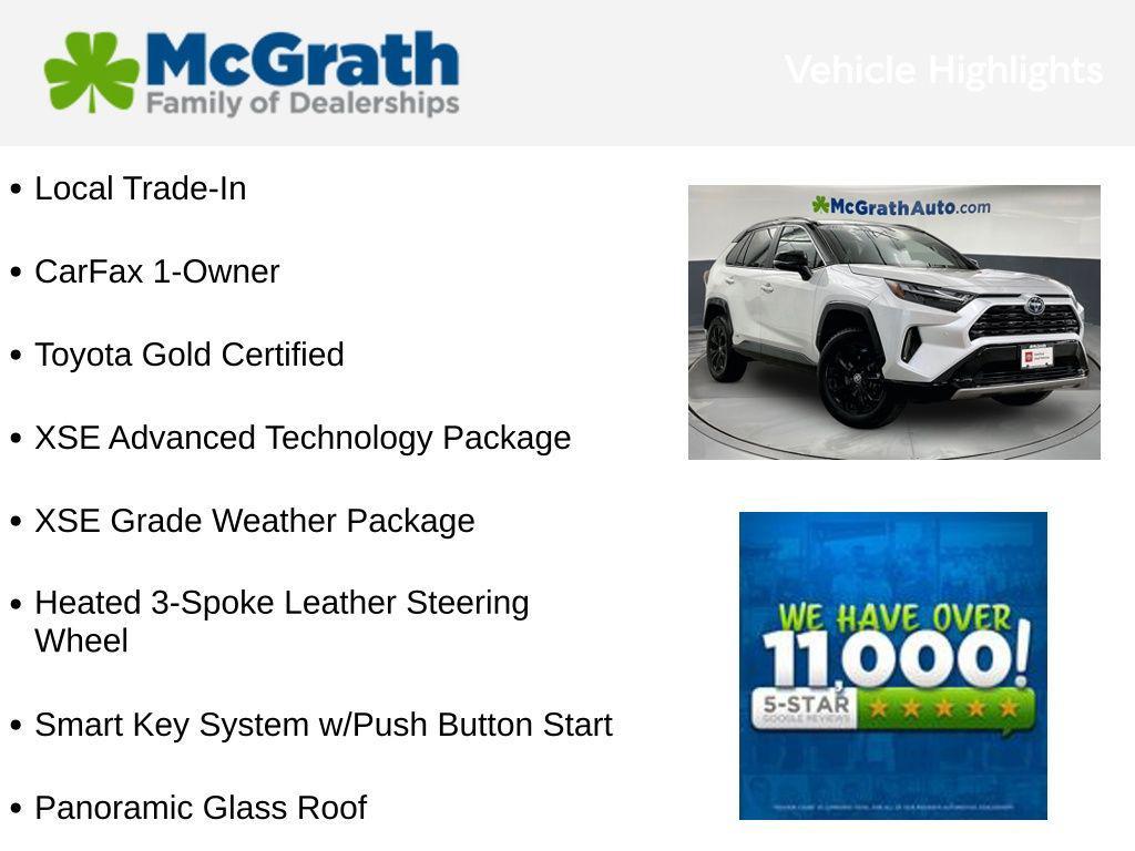used 2023 Toyota RAV4 Hybrid car, priced at $40,867