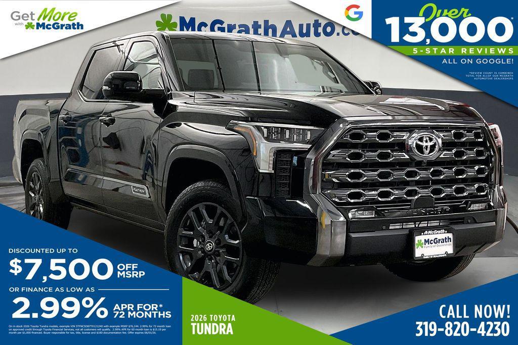 new 2026 Toyota Tundra car, priced at $64,222
