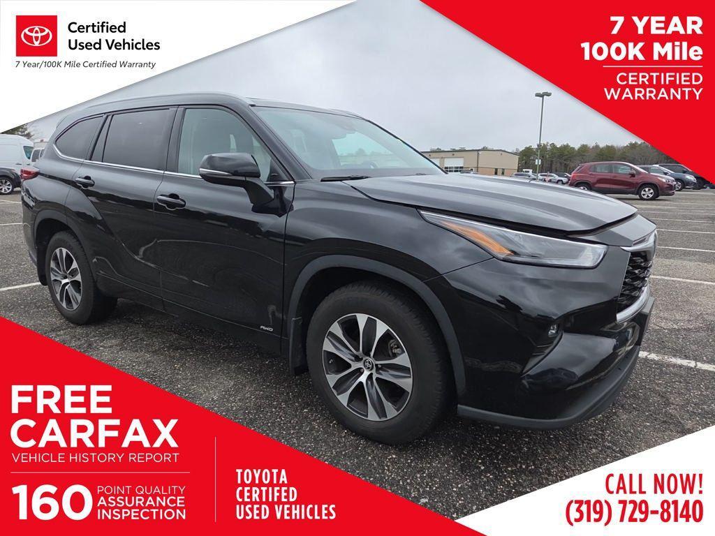 used 2022 Toyota Highlander Hybrid car, priced at $39,990