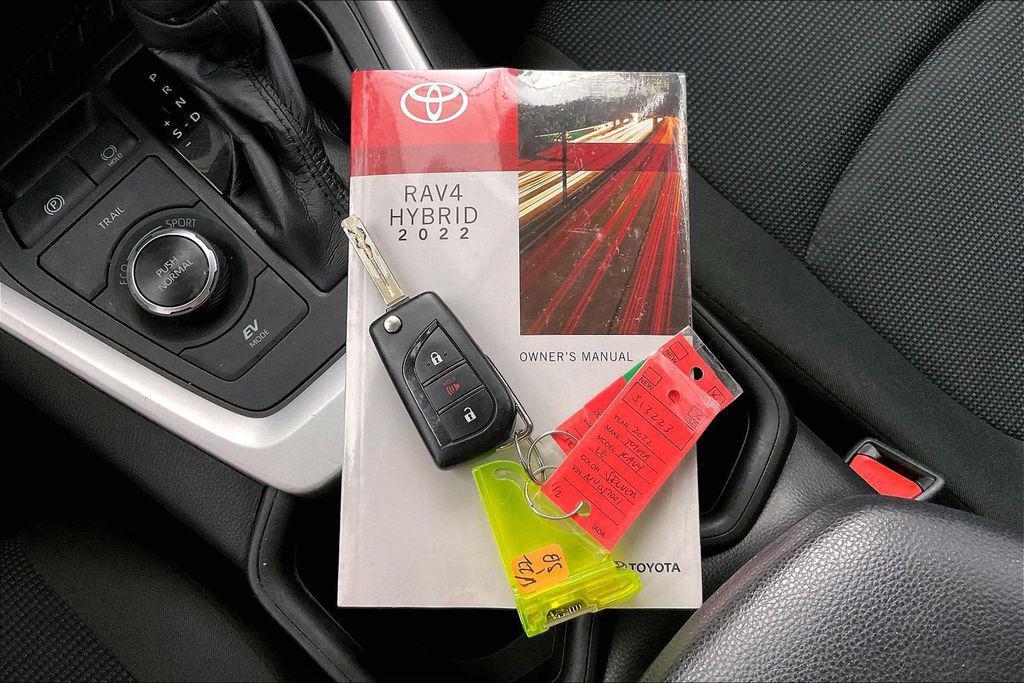 used 2022 Toyota RAV4 Hybrid car, priced at $28,910