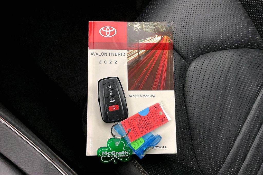 used 2022 Toyota Avalon Hybrid car, priced at $35,130