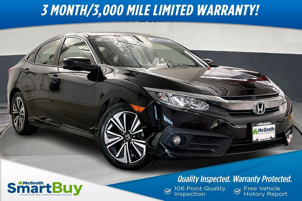 used 2018 Honda Civic car, priced at $17,944