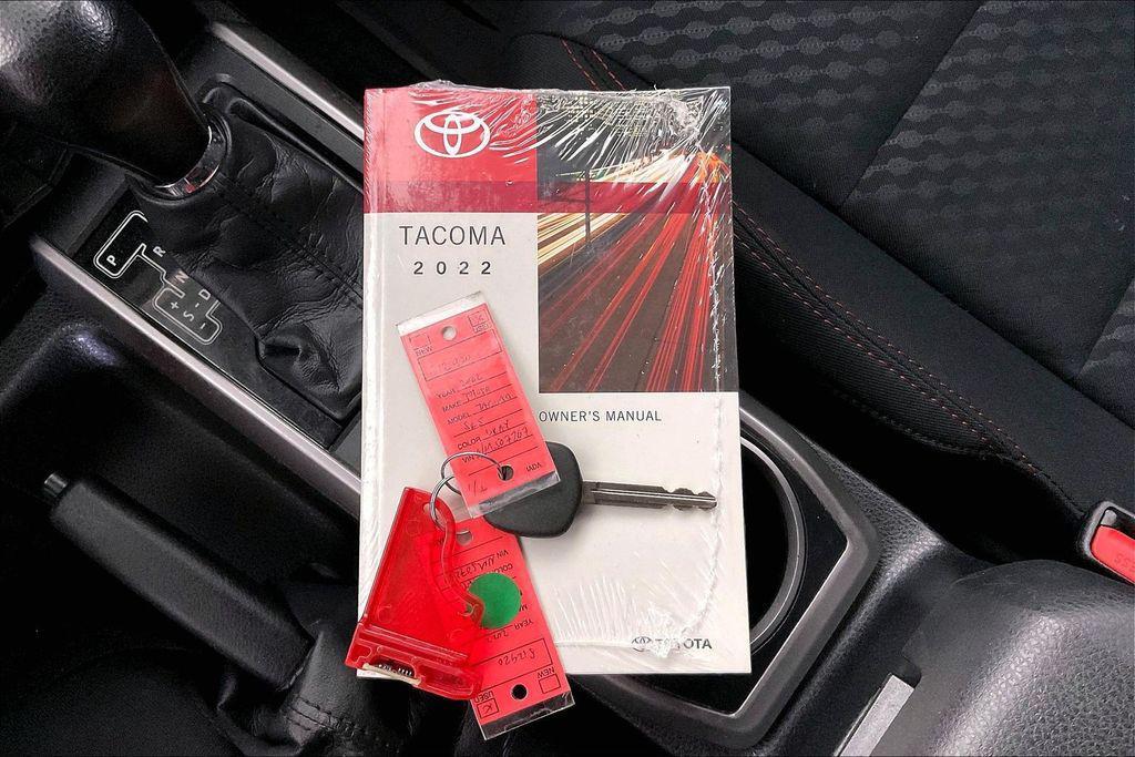 used 2022 Toyota Tacoma car, priced at $34,662