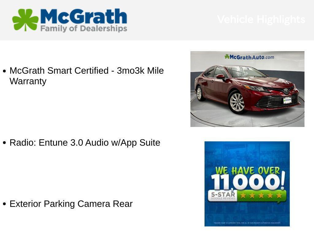 used 2019 Toyota Camry car, priced at $16,719