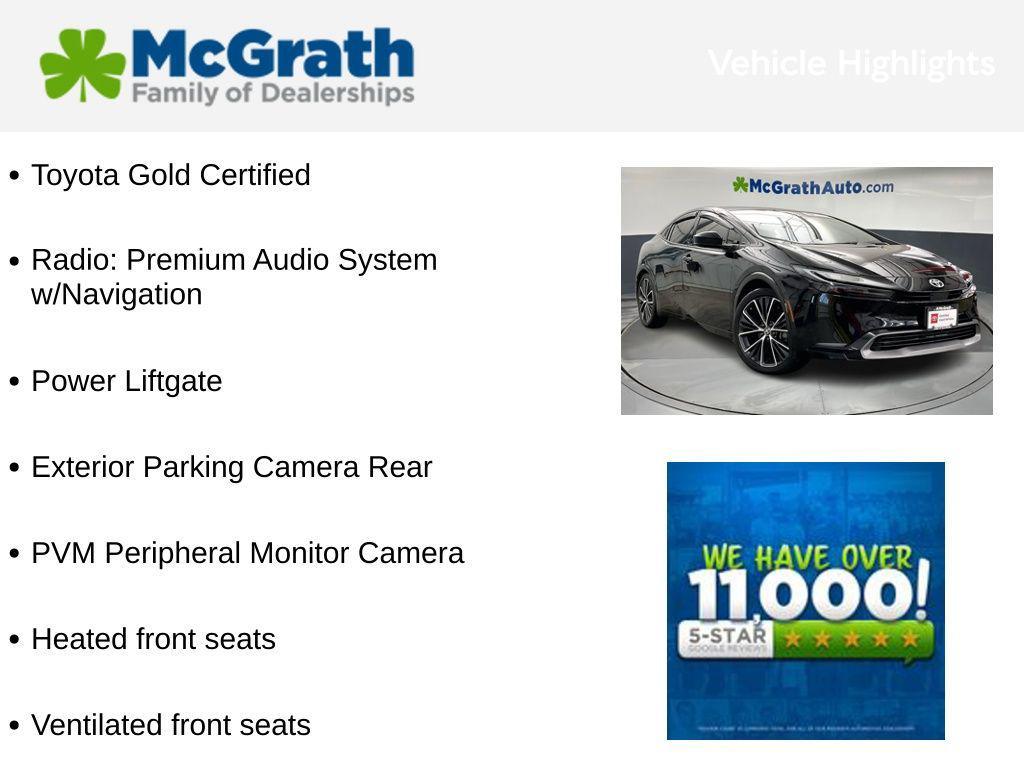 used 2024 Toyota Prius car, priced at $30,788