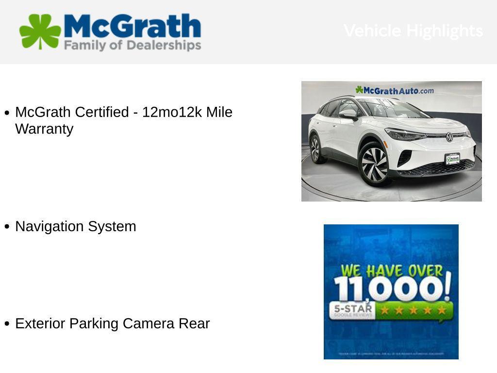 used 2024 Volkswagen ID.4 car, priced at $17,632