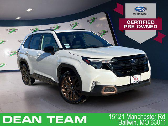 used 2025 Subaru Forester car, priced at $32,854