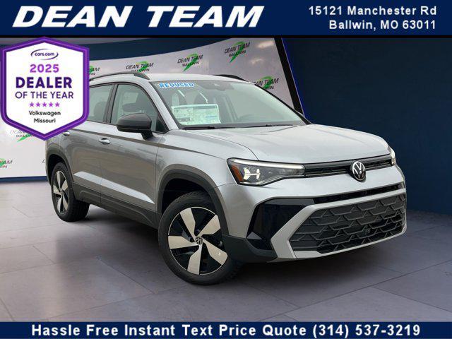 new 2025 Volkswagen Taos car, priced at $23,711