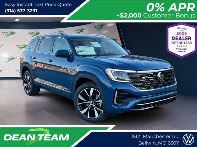 new 2026 Volkswagen Atlas car, priced at $53,181